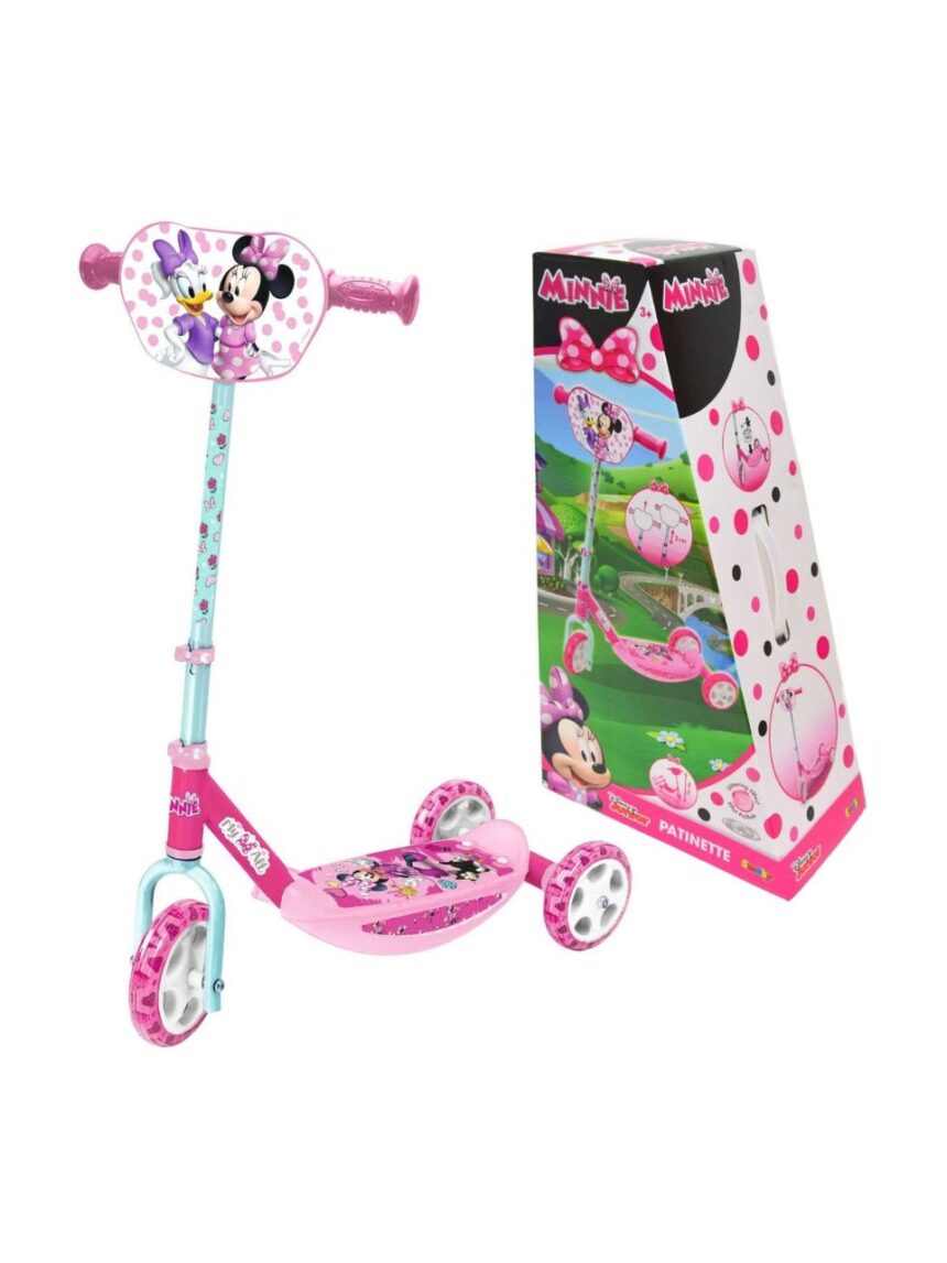 Smoby mickey mouse and friends minnie mouse scooter με 3 τροχούς 7600750167 - Smoby