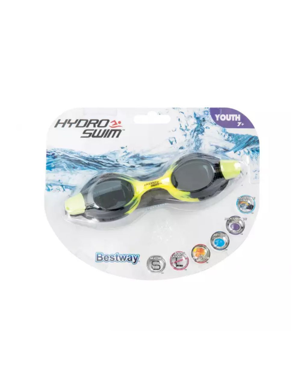 Bestway γυαλιά κολύμβησης γυαλιά hydro swim ocean crest (σχέδια) 21065 - Bestway