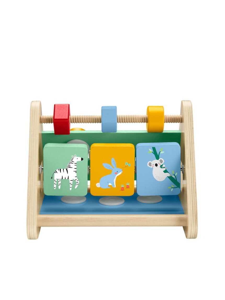 Mattel fisher-price ξύλινο παιχνίδι δραστηριότητας triangle baby fine motor toy hyg48 - Fisher-Price