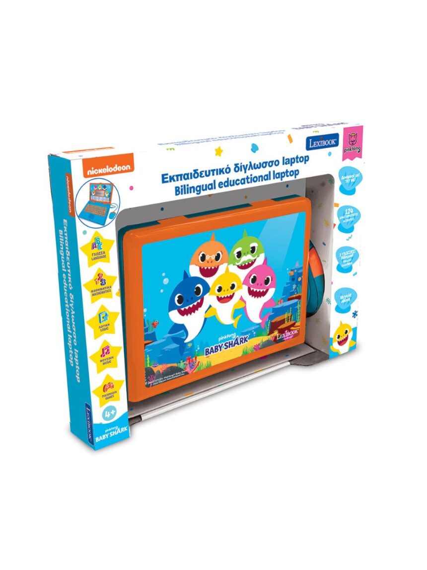 Lexibook laptop baby shark 25.jc598bsi8 - LEXIBOOK