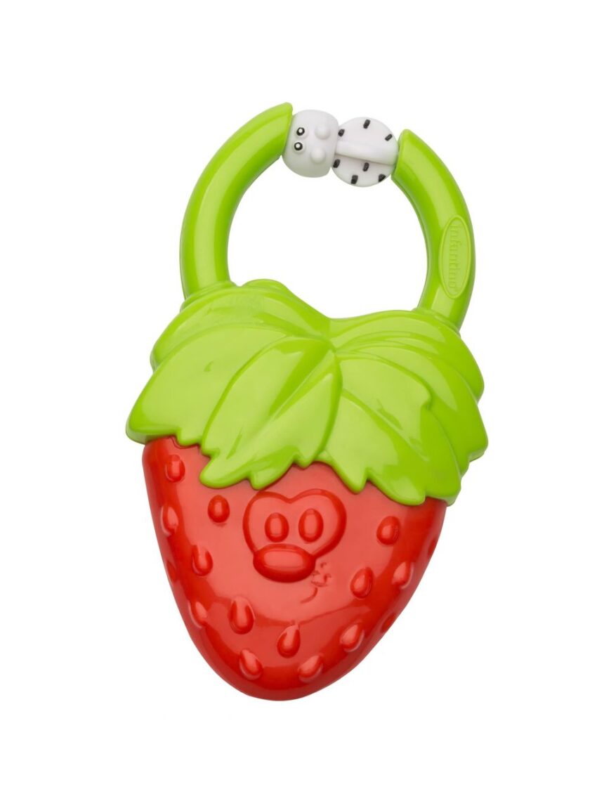 Infantino μασητικό με δόνηση strawberry in216429 - INFANTINO