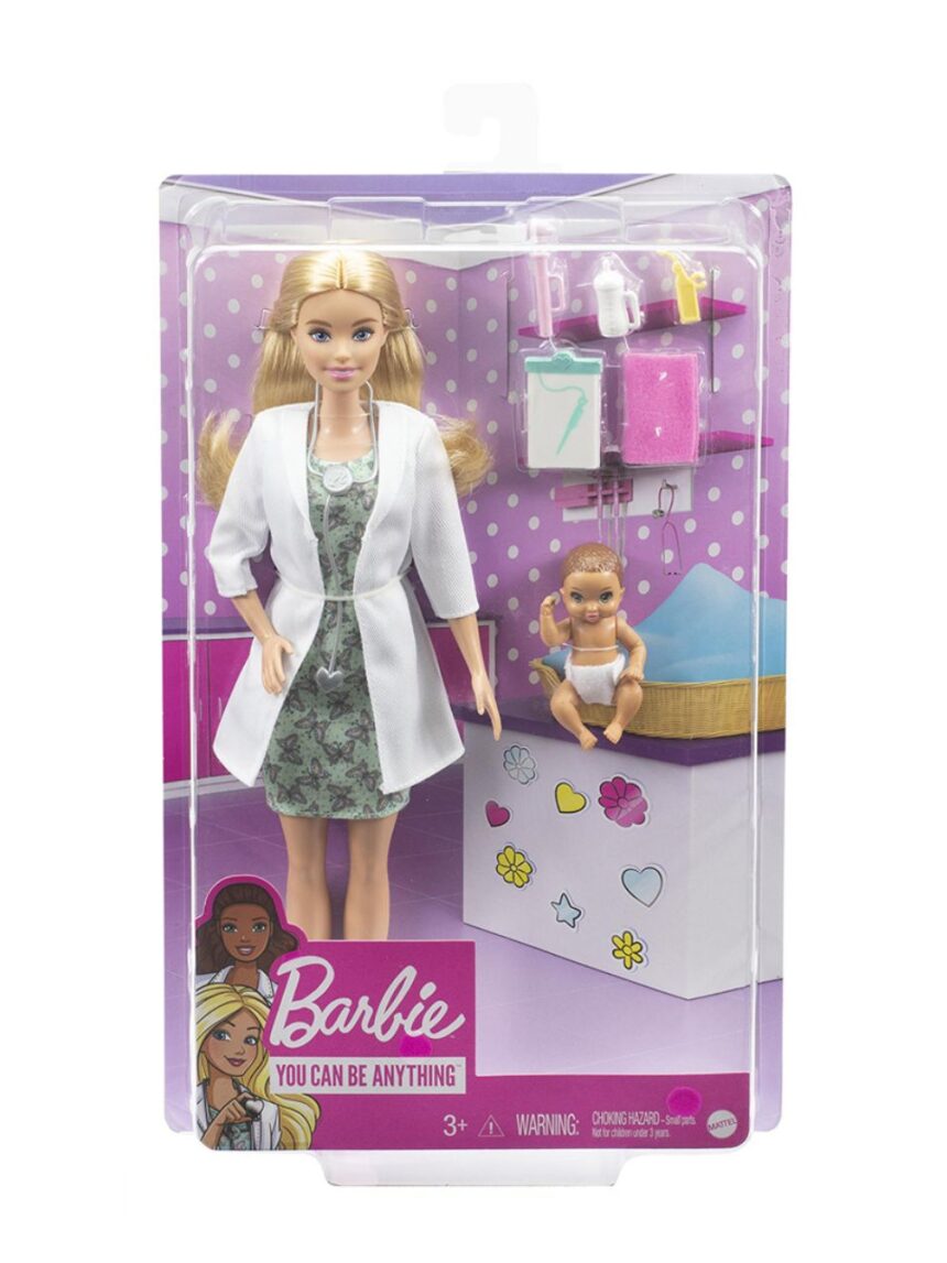 Mattel barbie γιατρός για μωράκι gvk03 - BARBIE