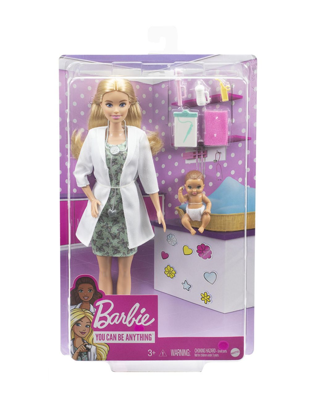 Mattel barbie γιατρός για μωράκι gvk03 - BARBIE