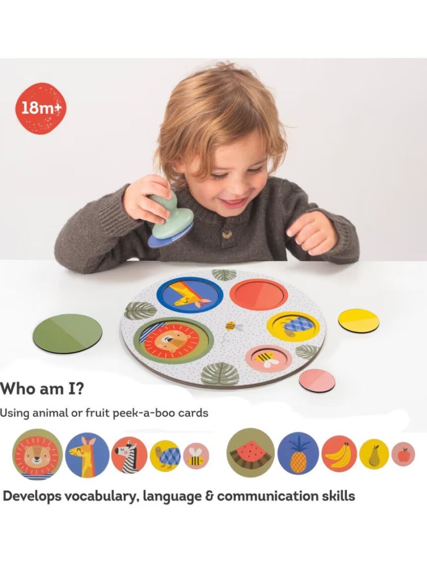 Taf toys παζλ magnetic peek-a-boo t-12885 - Taf-toys