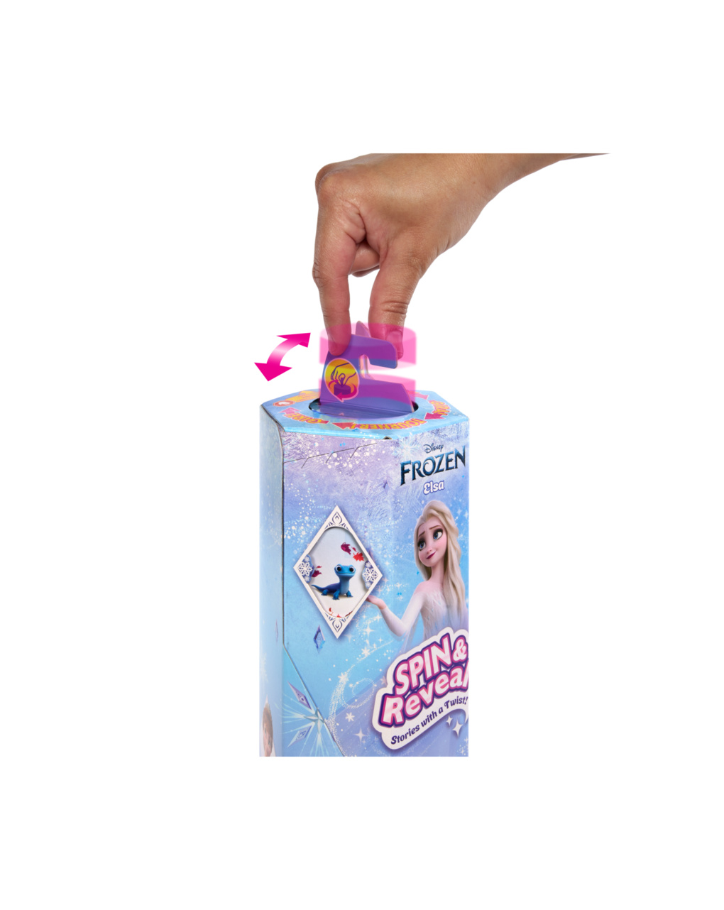 Mattel disney frozen spin & reveal κούκλα έλσα με 11 εκπλήξεις htg25 - FROZEN