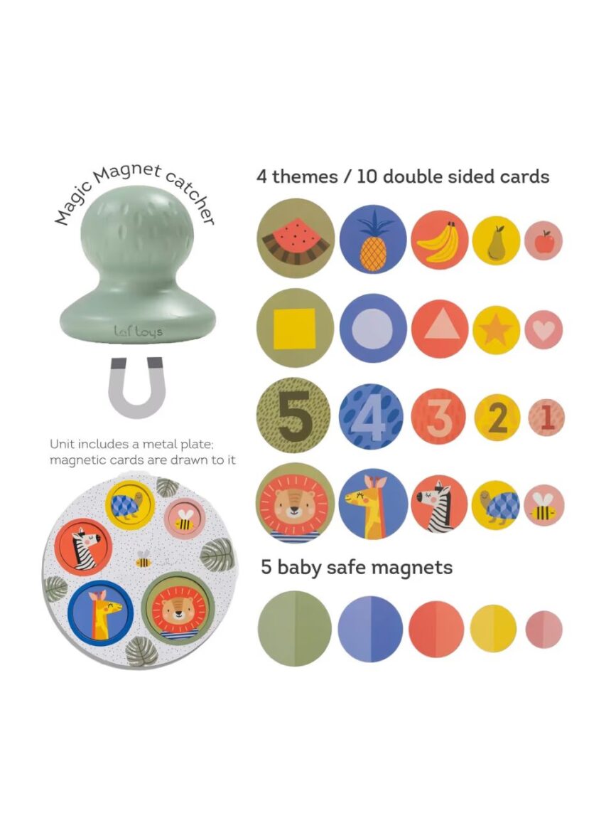 Taf toys παζλ magnetic peek-a-boo t-12885 - Taf-toys