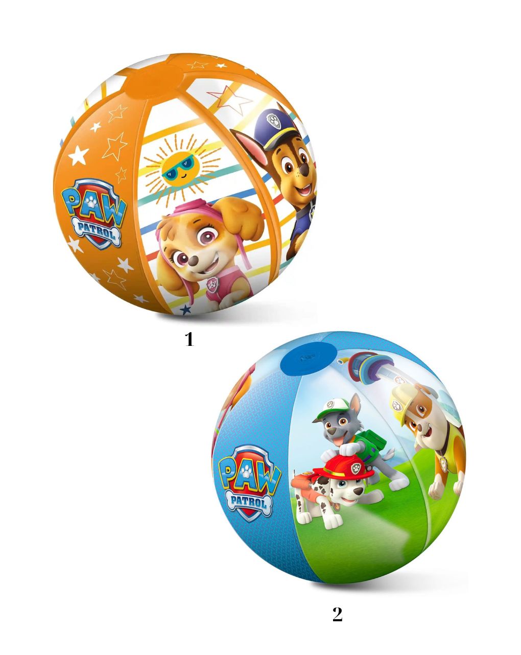 Mondo μπάλα παραλίας paw patrol 50εκ (2 σχέδια) - PAW PATROL