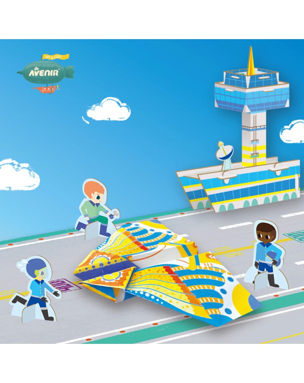 Avenir origami-create my own airport 60735 - AVENIR