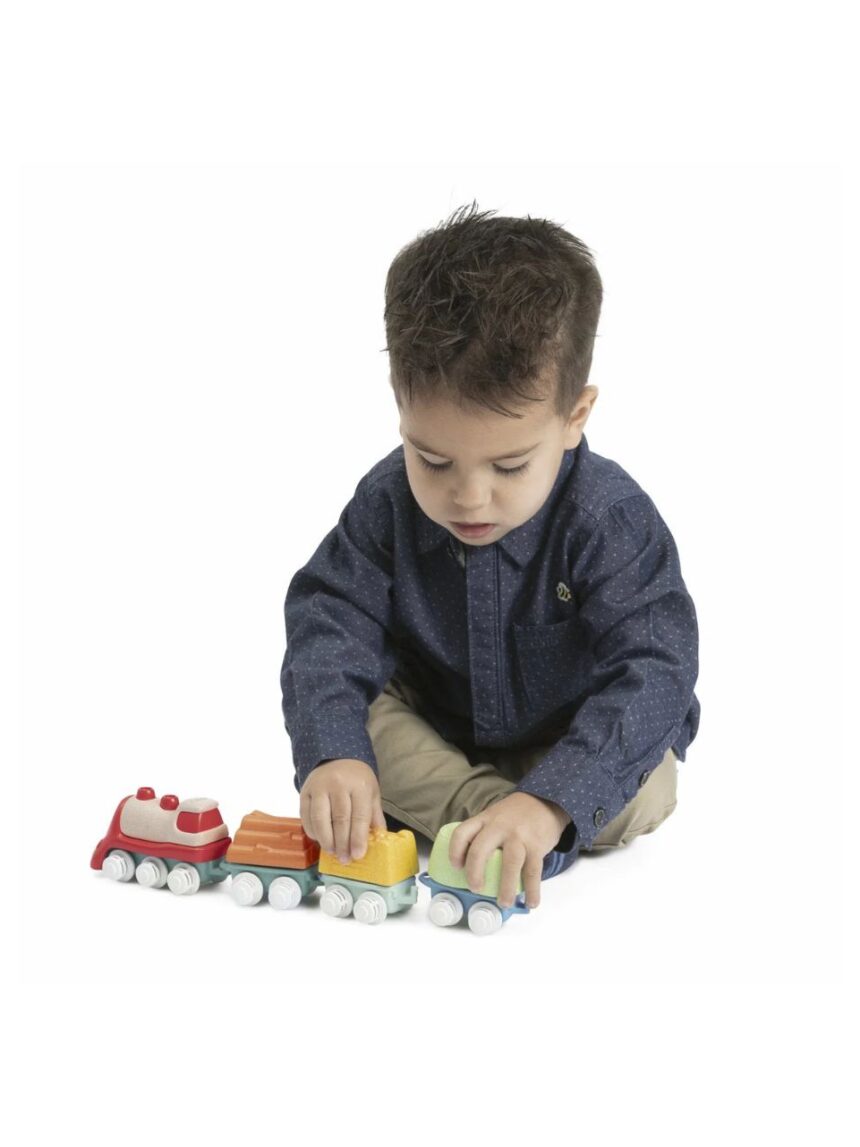 Chicco βρεφικό παιχνίδι τρενάκι eco+ z01-11543-00 - Chicco