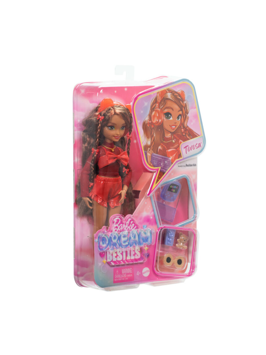 Mattel κούκλα barbie dream besties: teresa hyc23 - BARBIE