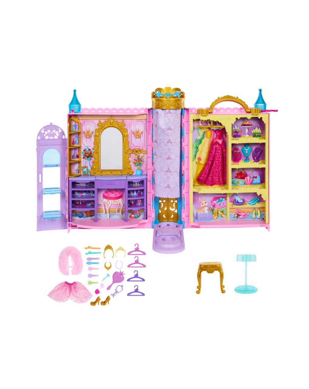 Mattel disney princess πριγκιπικό δωμάτιο ομορφιάς hxc20 - Disney Princess