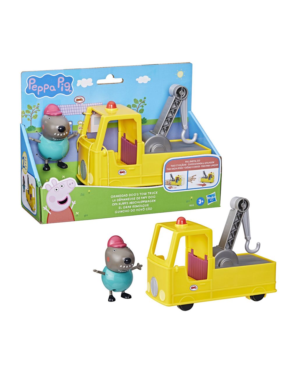 Hasbro peppa pig grandad dogs tow truck f9519 - Peppa Pig