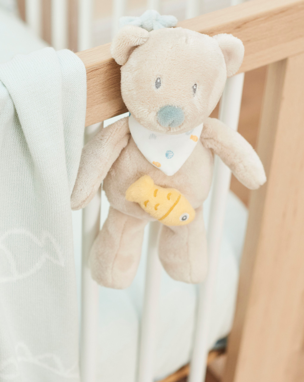 Nattou mini μουσικό λούτρινο jules το αρκουδάκι - Nattou