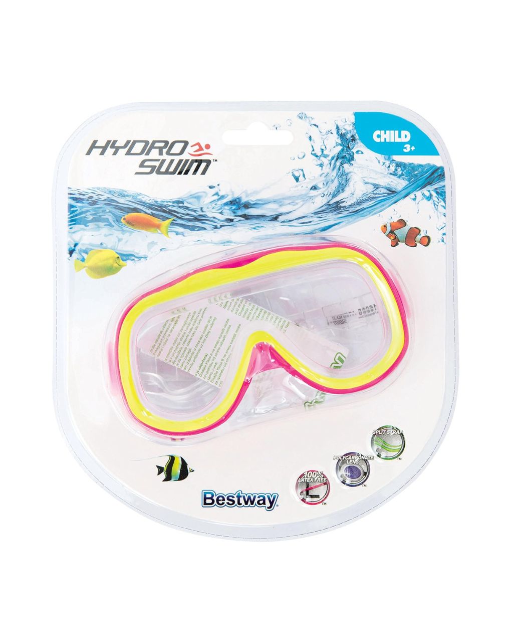 Bestway παιδική μάσκα κατάδυσης hydro-swim™ essential explora (σχέδια), 22054 - Bestway