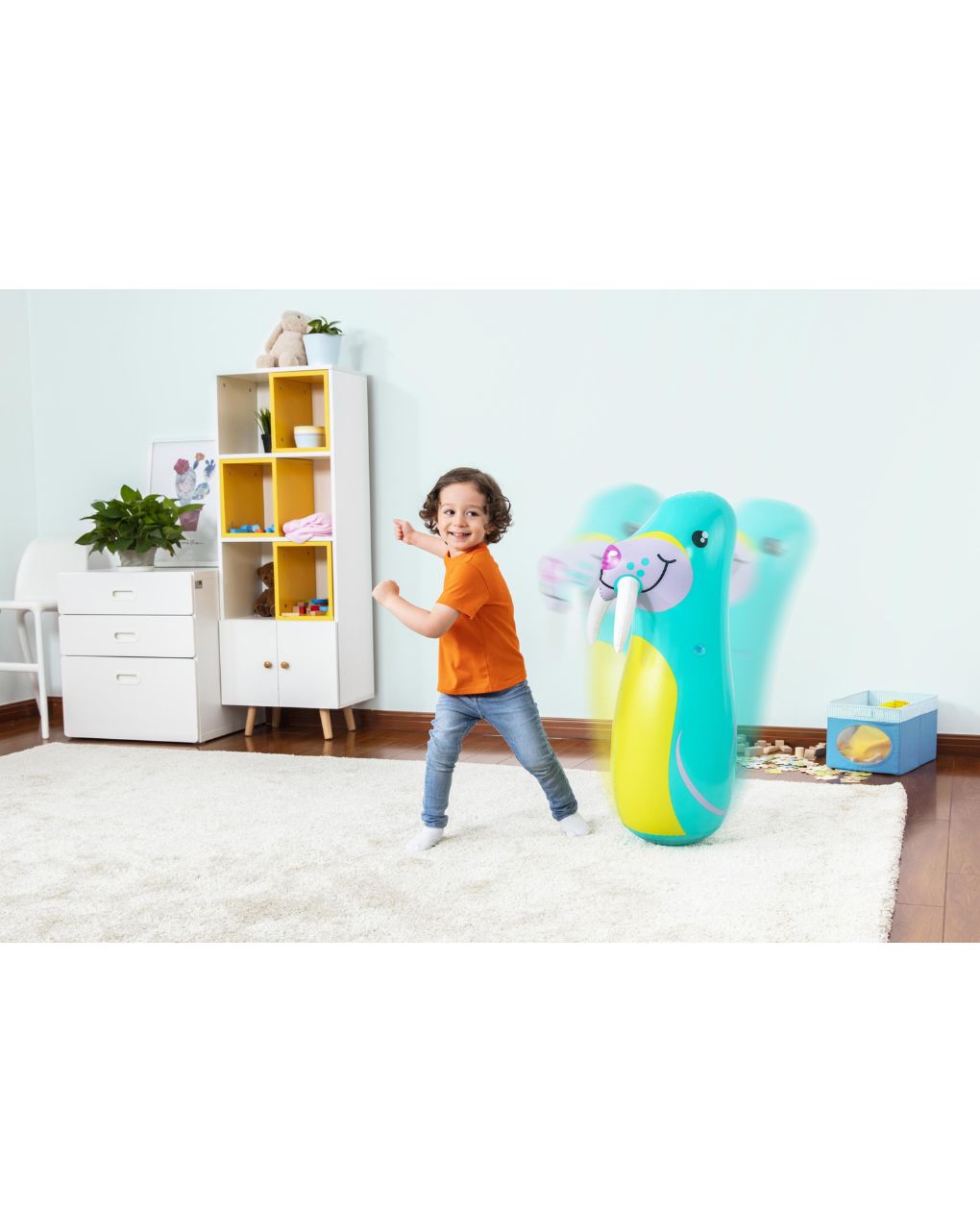 Bestway φουσκωτά ζωάκια animal shaped bop 89cm (3 σχέδια) 52152 - Bestway