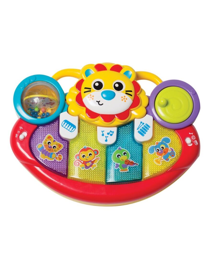 Playgro + learn διαδραστικό παιχνίδι πιάνο lion kick toy - Playgro