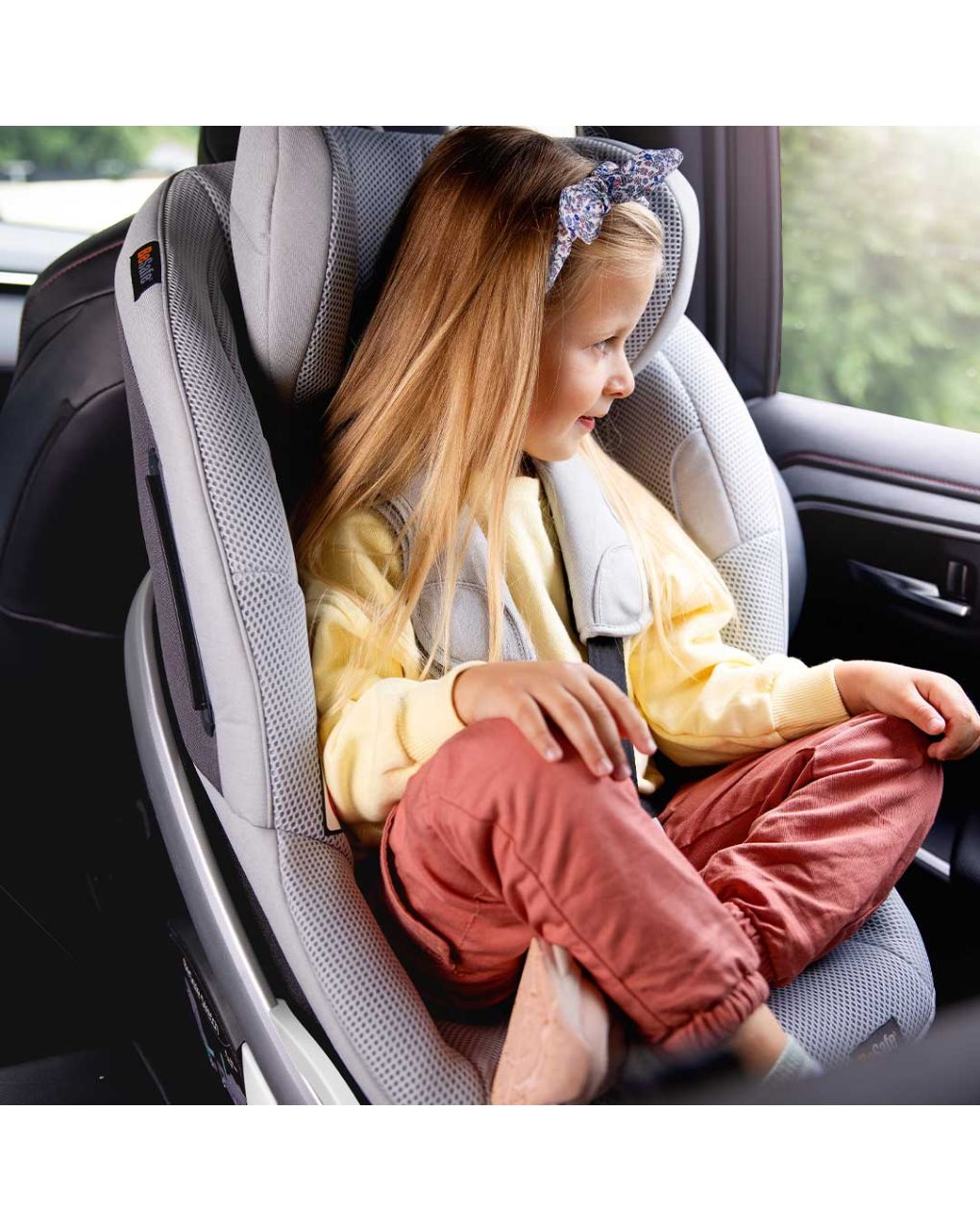 Besafe αντεστραμμένο κάθισμα αυτοκινήτου stretch b i-size (40-125cm) cloud melange 11025670.clm - Be Safe