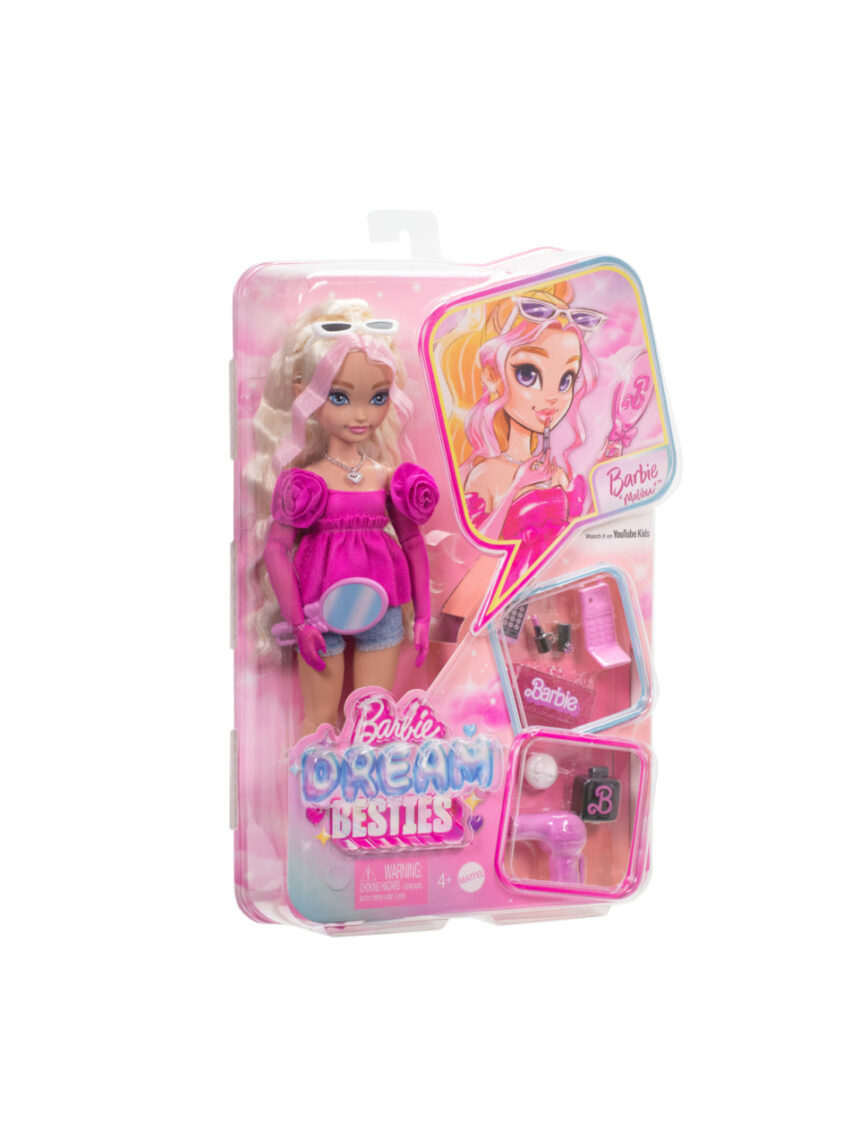 Mattel κούκλα barbie dream besties: malibu hyc21 - BARBIE
