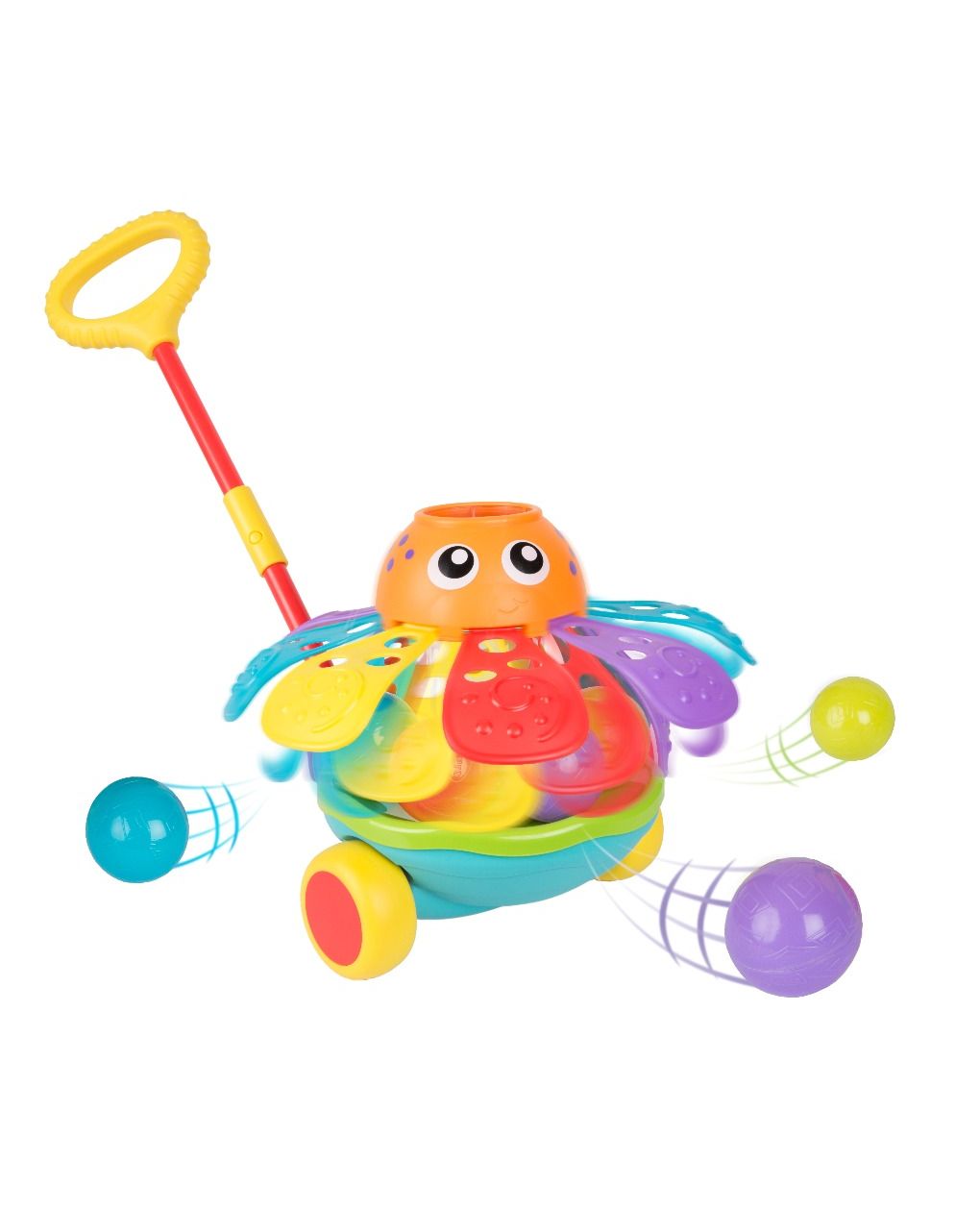 Playgro push along ball popping octopus pg4086374