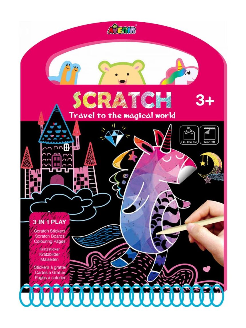 Avenir scratch book magical 60113 - AVENIR