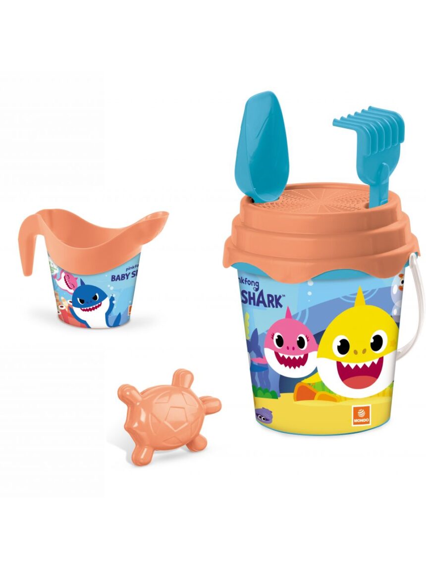 Mondo σετ κουβαδάκι baby shark 286433 - Baby Shark