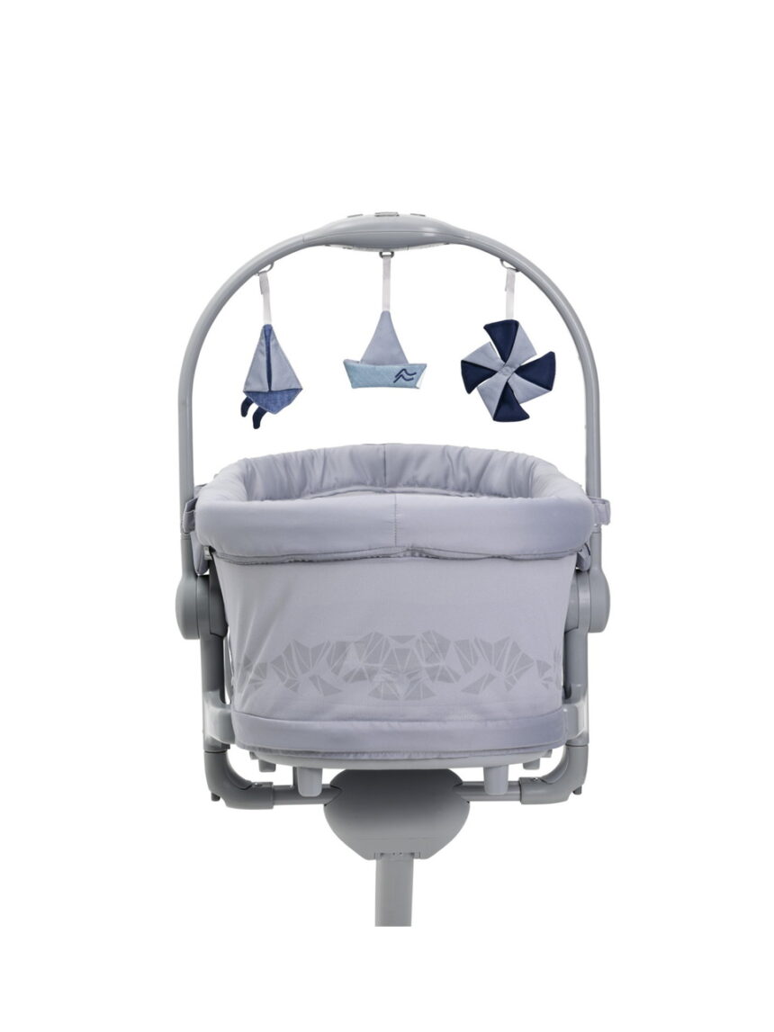 Chicco λίκνο - ριλάξ βaby hug pro 5 in 1/1 earl grey p07-87076-40 - Chicco