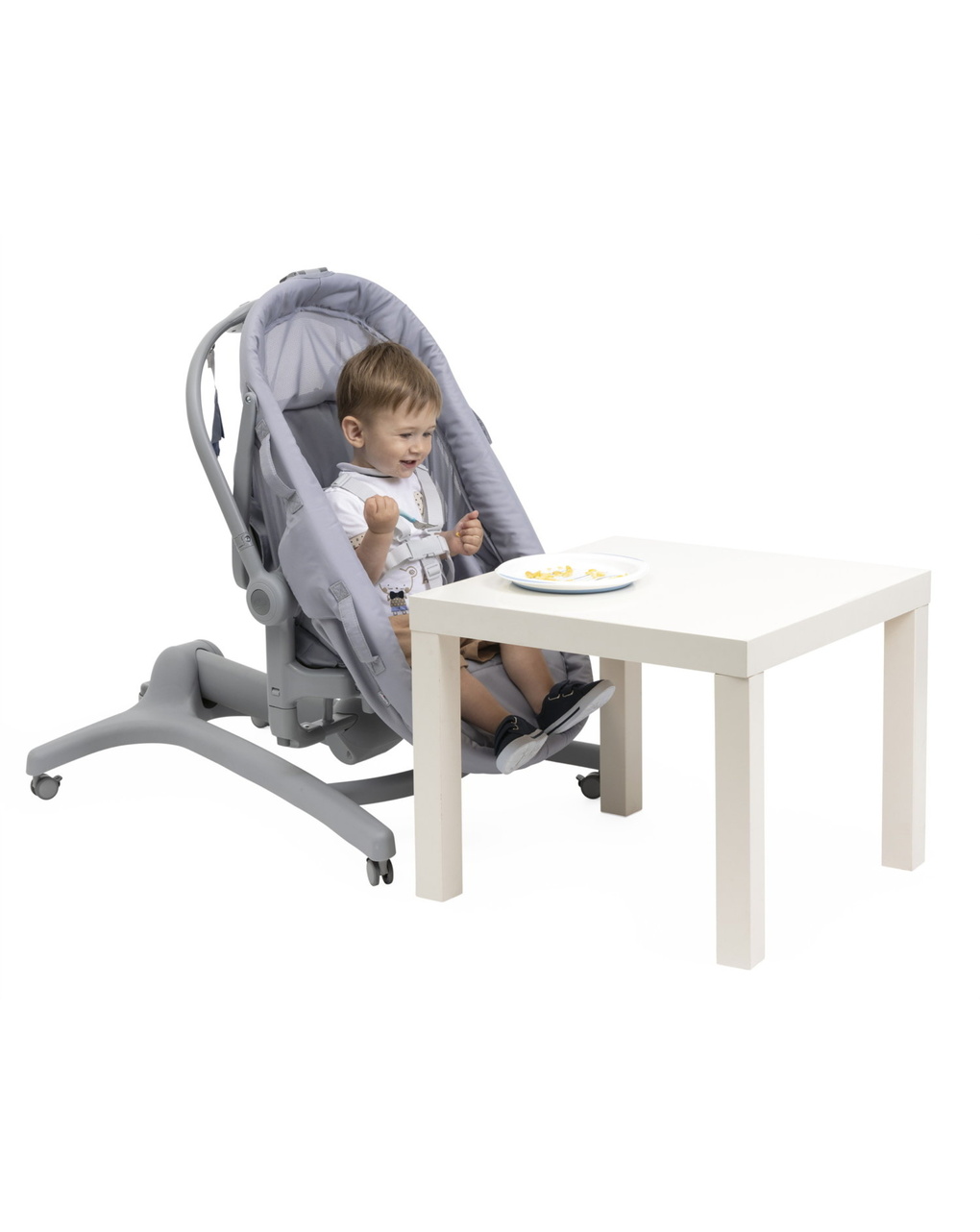 Chicco λίκνο - ριλάξ βaby hug pro 5 in 1/1 earl grey p07-87076-40 - Chicco