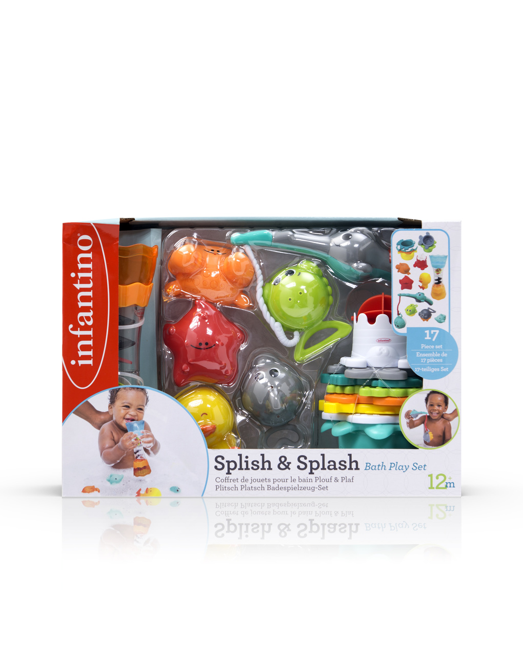 Infantino splish & splash παιχνίδι ψαρέματος για νεογέννητα bbx305076