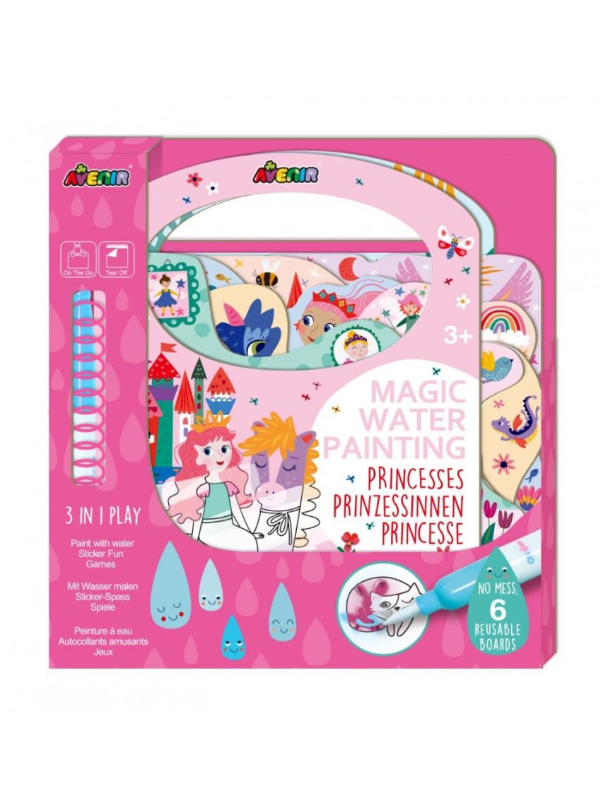 Avenir magic water painting-princesses 60816 - AVENIR