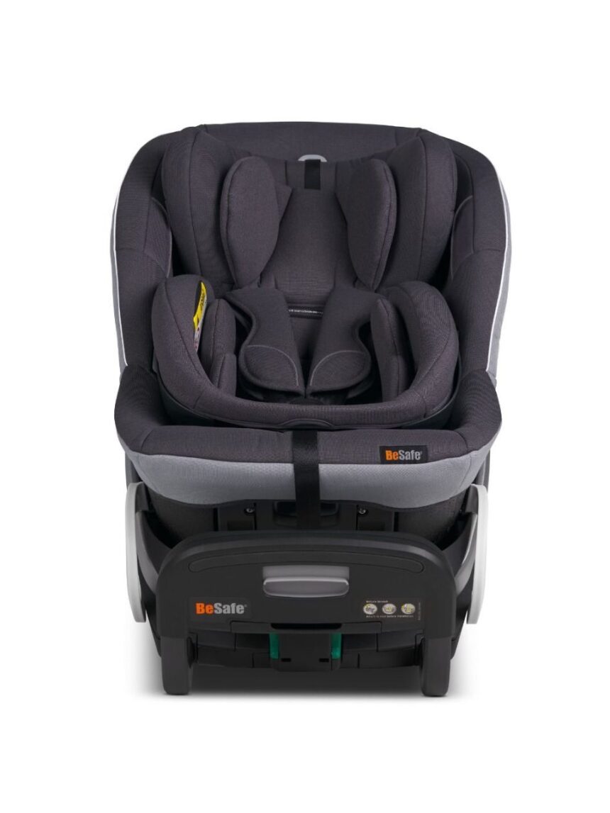 Besafe αντεστραμμένο κάθισμα αυτοκινήτου stretch b i-size (40-125cm) metallic melange 11025670.mem - Be Safe