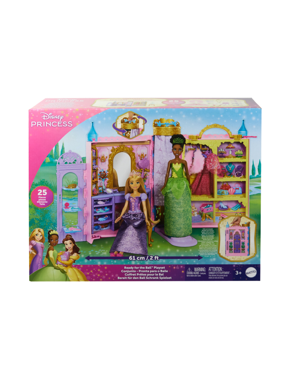 Mattel disney princess πριγκιπικό δωμάτιο ομορφιάς hxc20 - Disney Princess