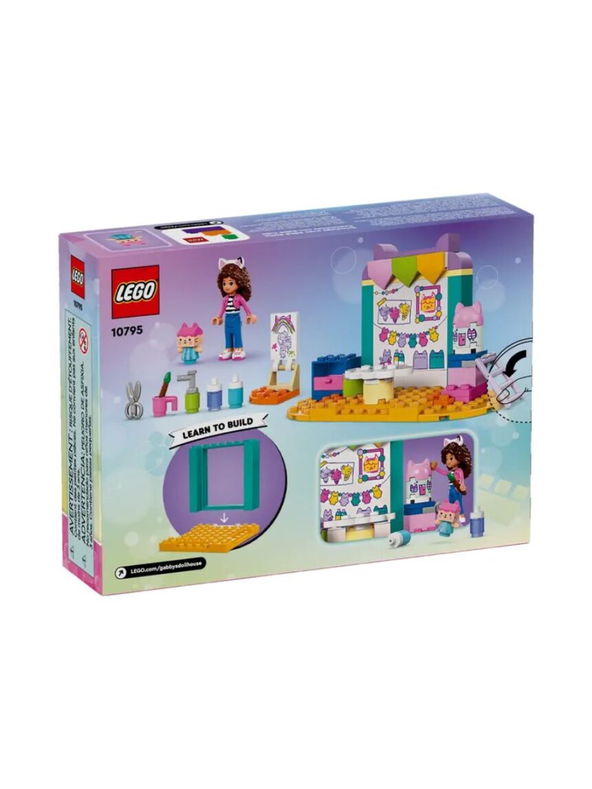 Lego gabby's dollhouse crafting with baby box 10795 - Lego