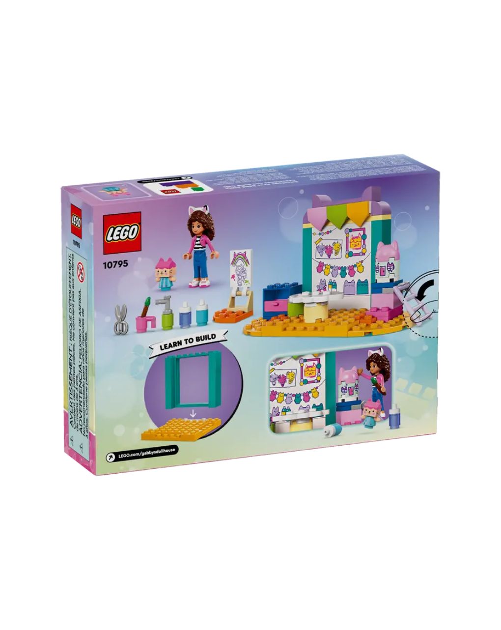 Lego gabby's dollhouse crafting with baby box 10795 - Lego