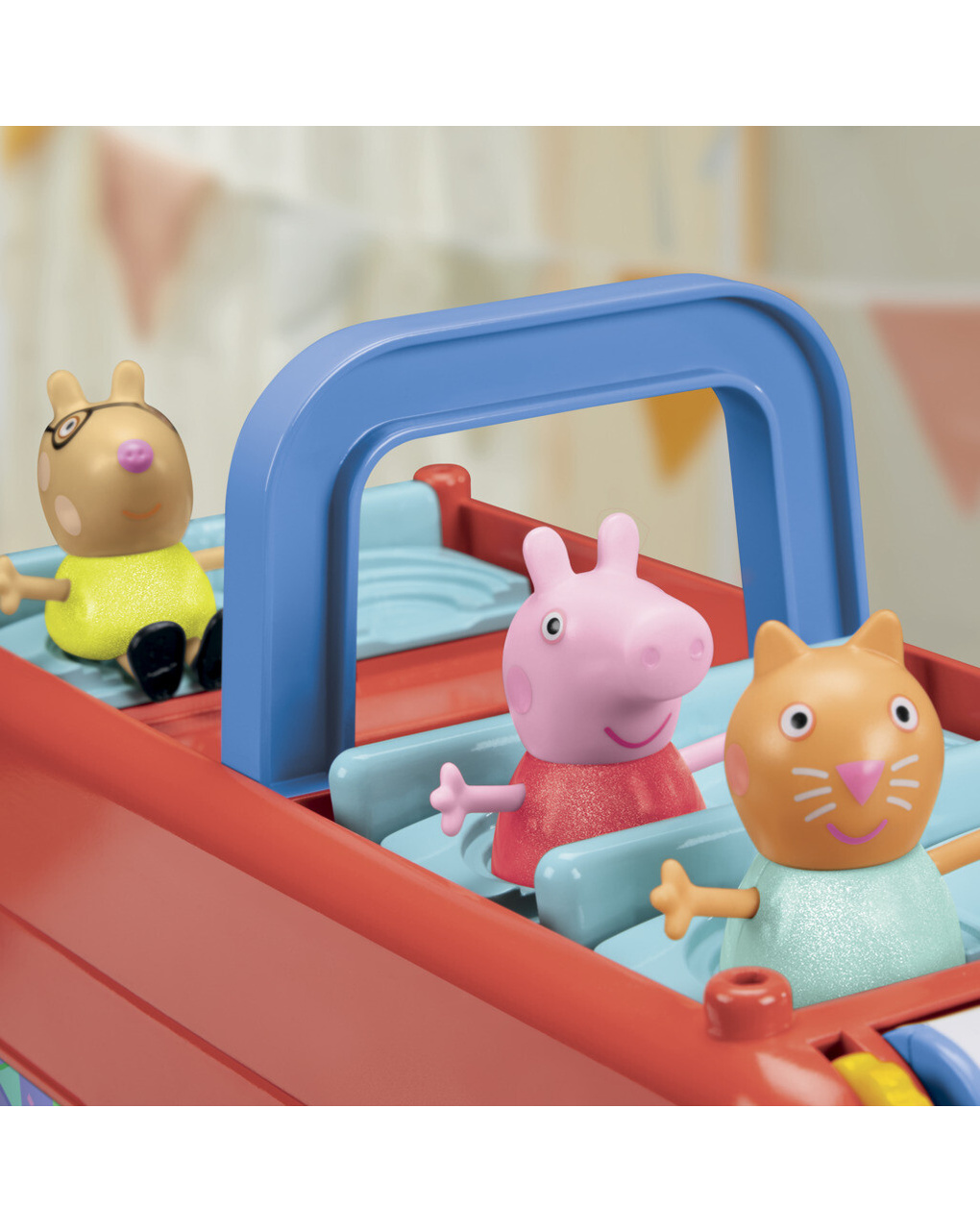 Hasbro peppa pig toys παιχνίδια 2 σε 1 peppa’s party bus f8881 - Peppa Pig