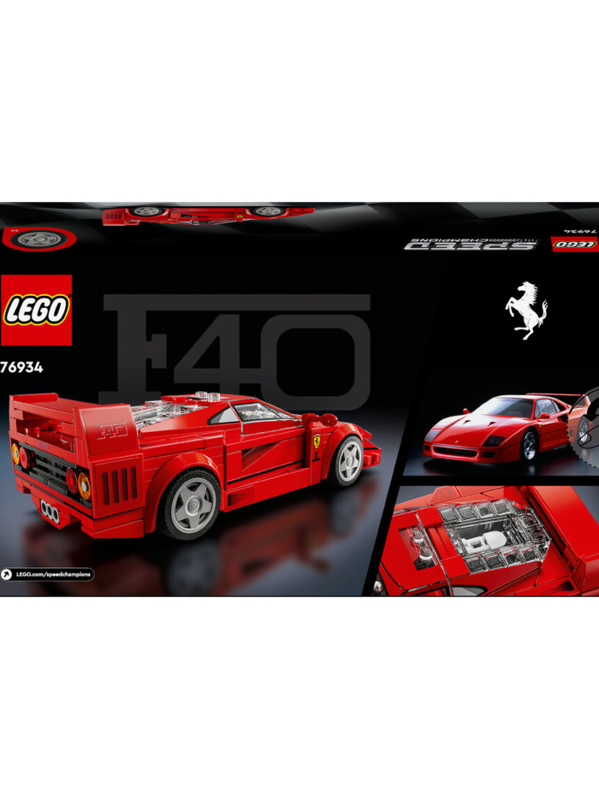 Lego speed champions ferrari f40 supercar 76934 - Lego