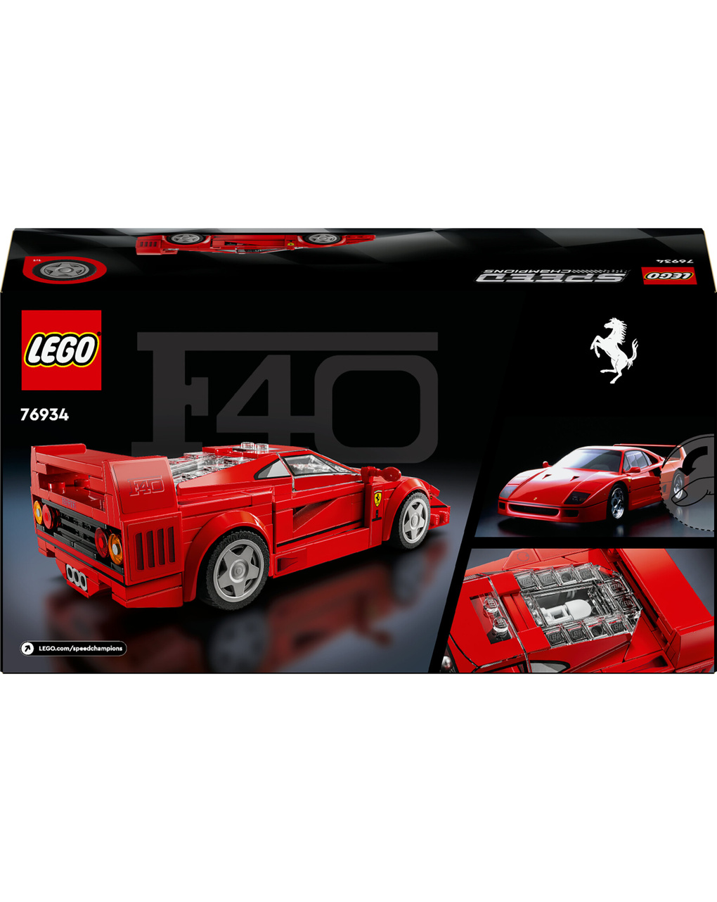 Lego speed champions ferrari f40 supercar 76934 - Lego