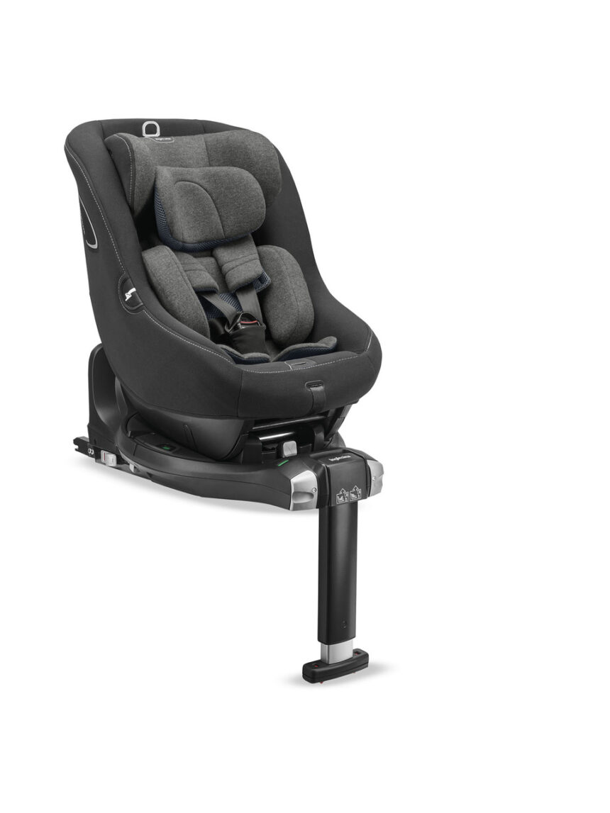 Inglesina κάθισμα αυτοκινήτου darwin next stage i-size (40-105cm) vulcan black av78r0vlb - Inglesina