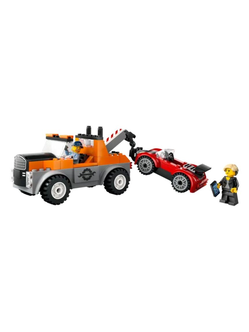 Lego city tow truck and sports car repair 60435 - Lego