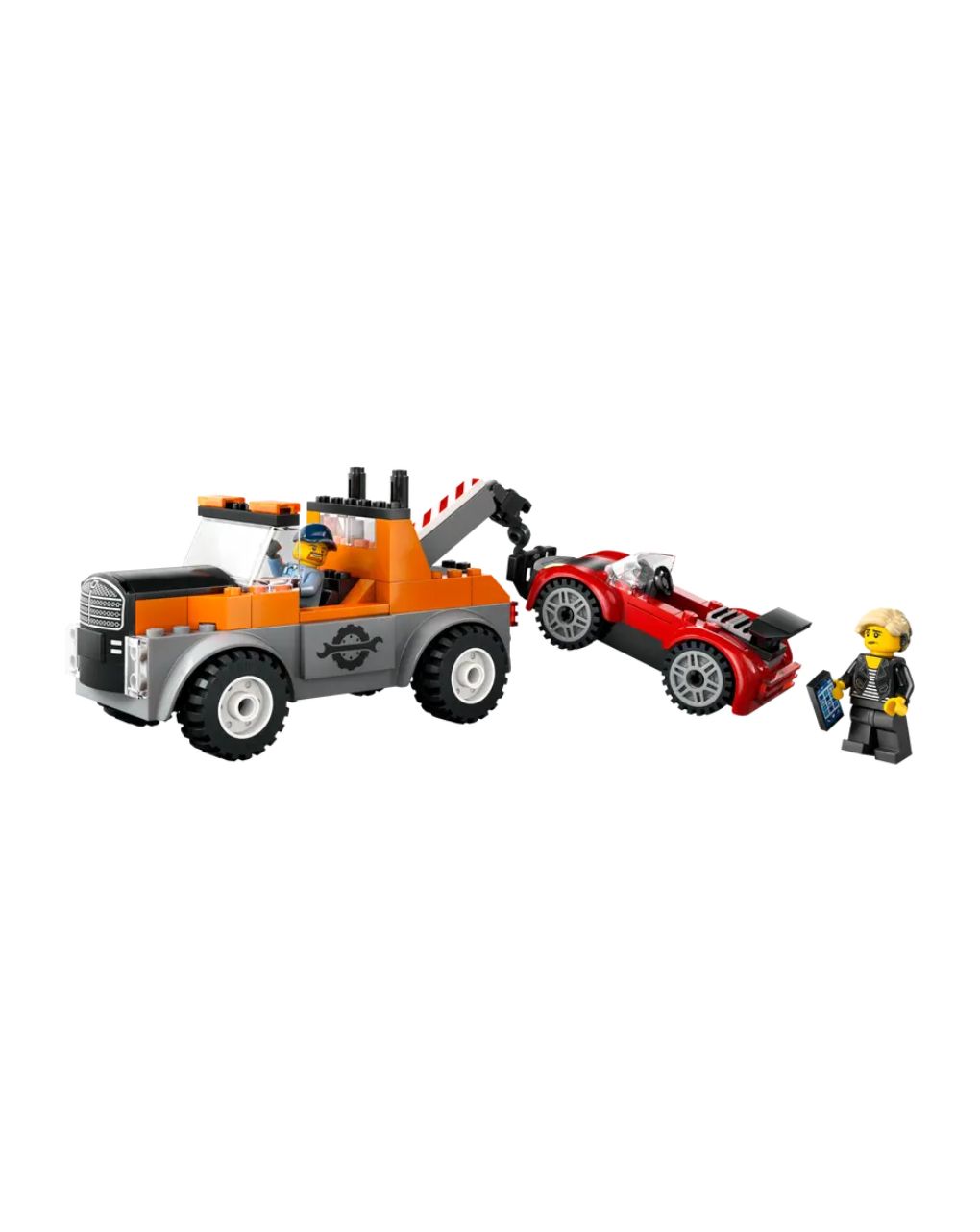 Lego city tow truck and sports car repair 60435 - Lego