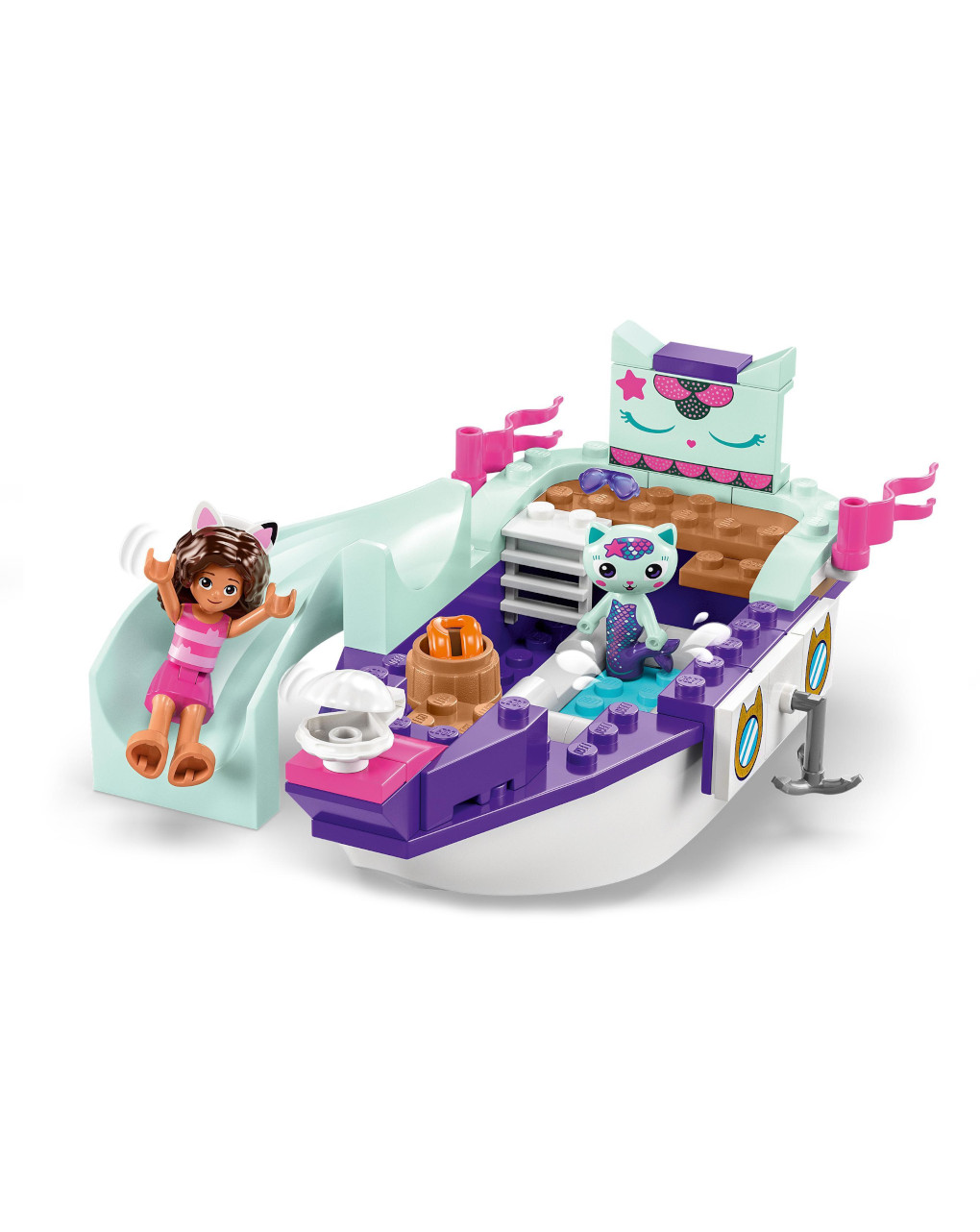 Lego gabby's dollhouse gabby & mercat's ship & spa 10786 - Lego