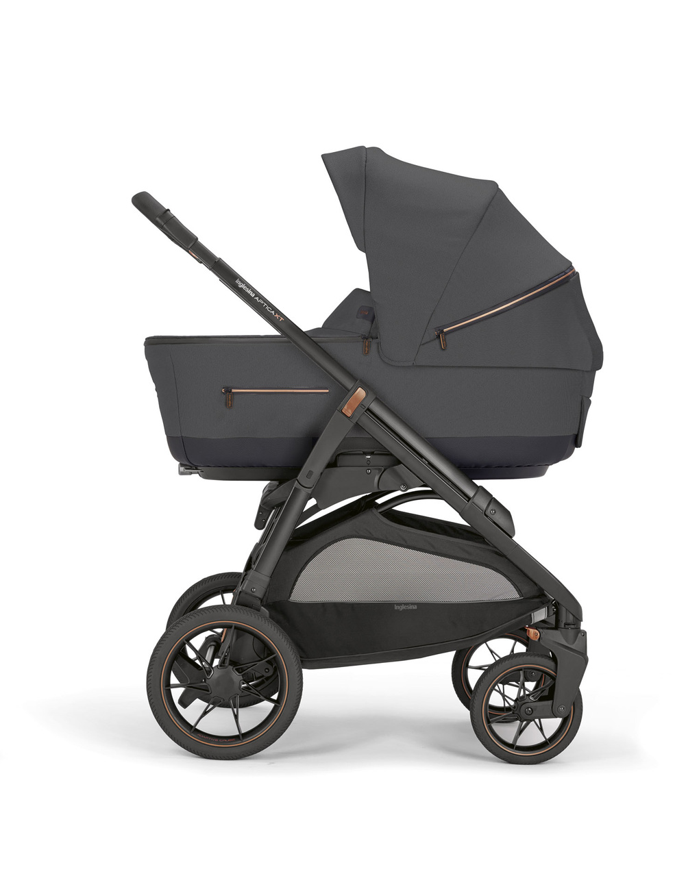 Inglesina σύστημα μεταφοράς aptica xt system quattro με κάθισμα darwin magnet grey/total black - Inglesina