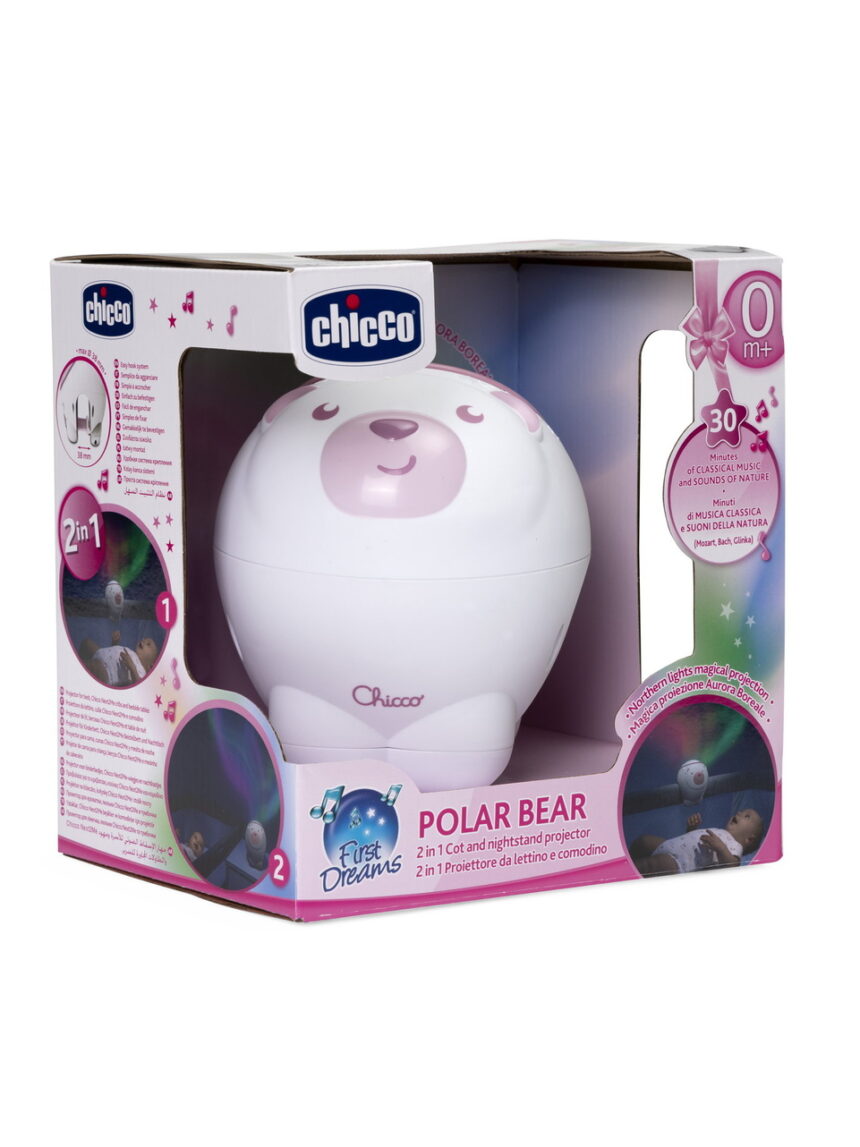 Chicco προτζέκτορας polar bear ροζ - Chicco