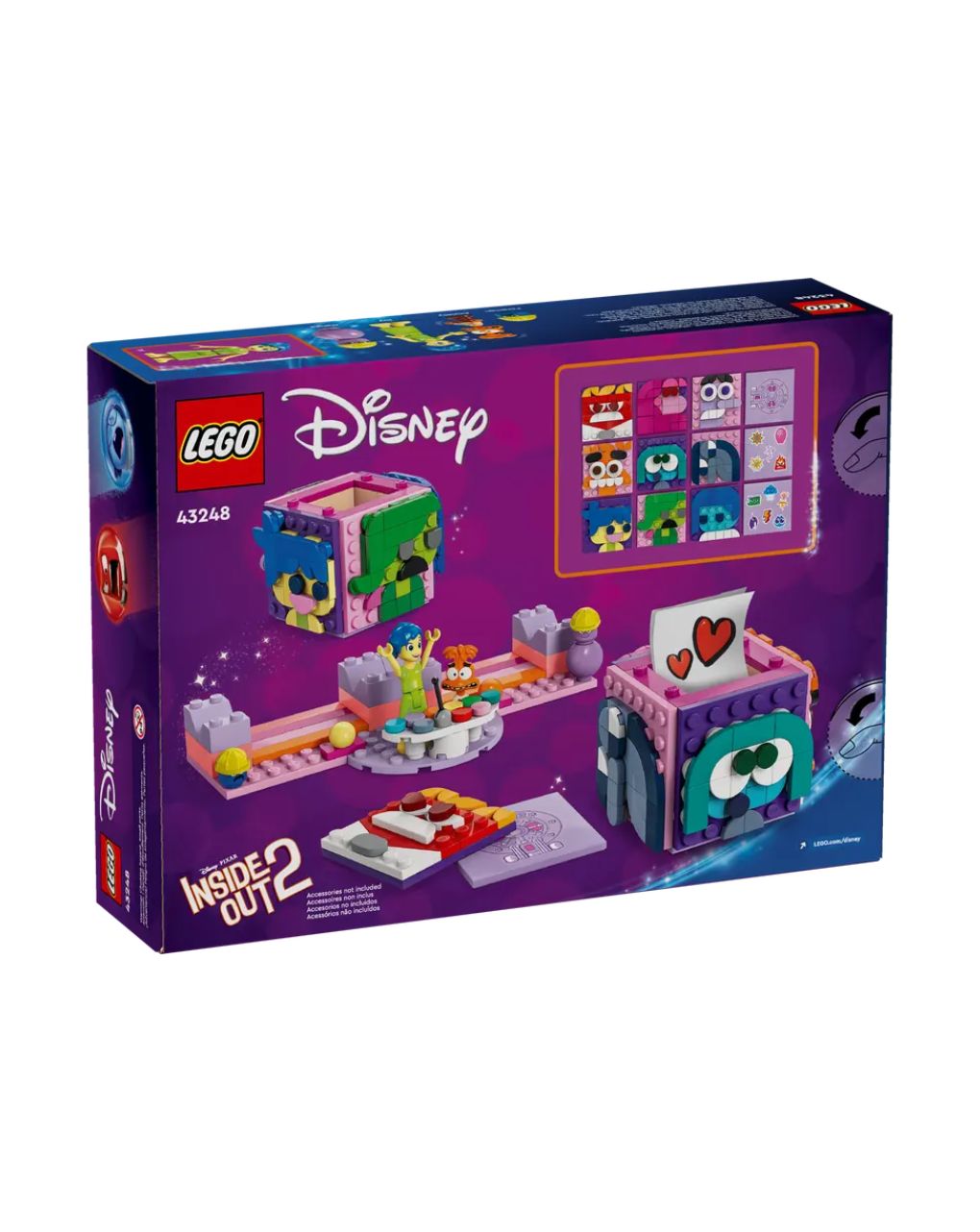 Lego disney inside out 2 mood cubes 43248 - Lego