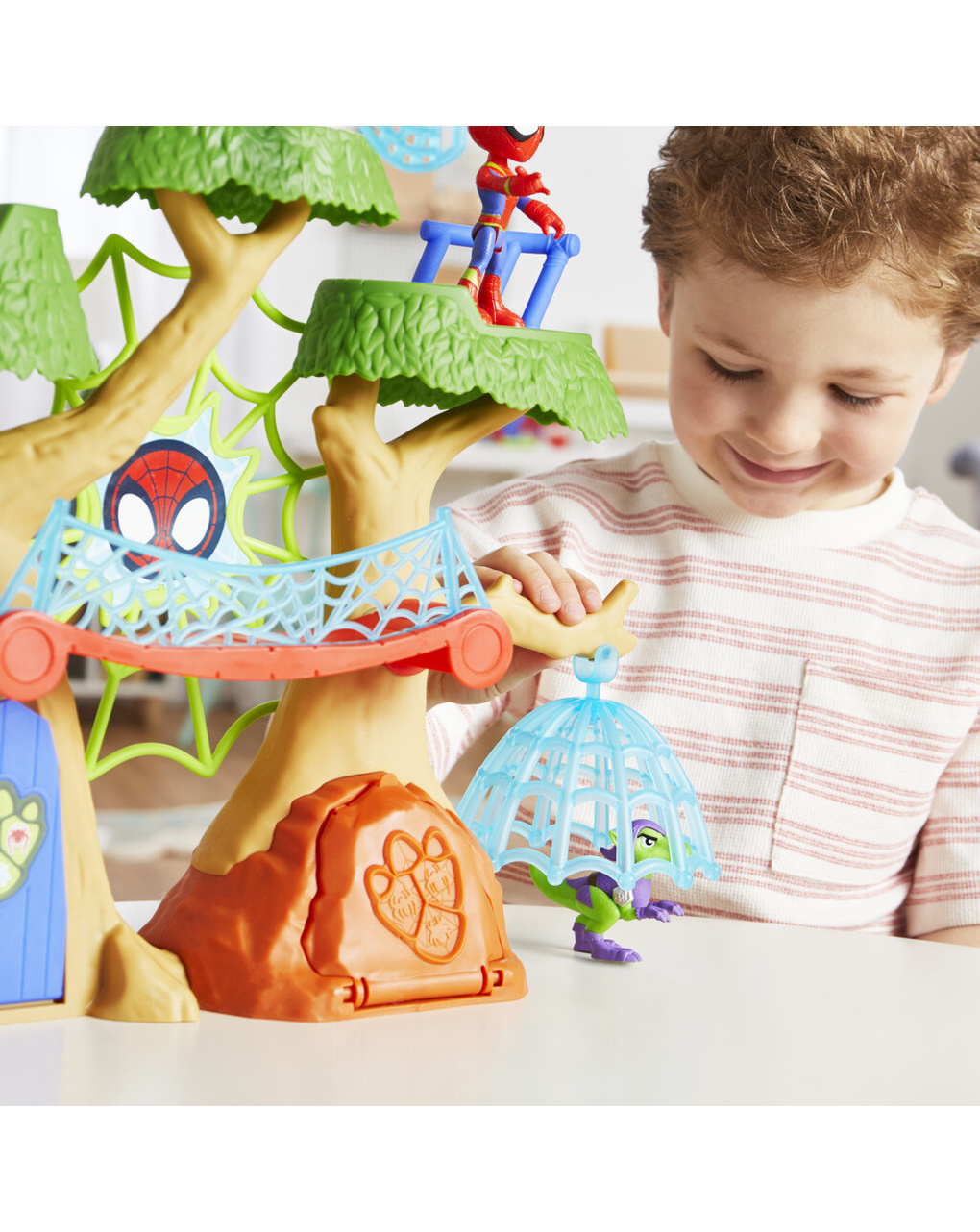 Hasbro spidey and his amazing friends dino webs playset f9477 - SPIDEY