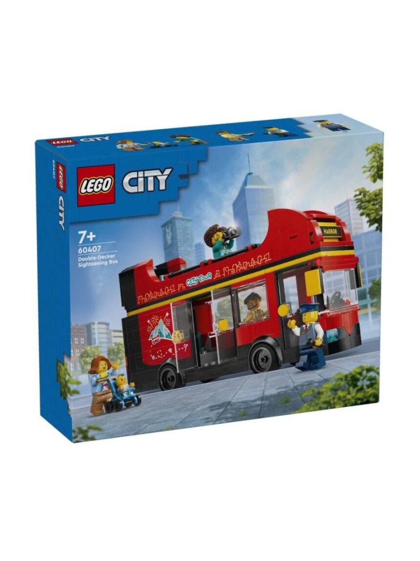 Lego city red double-decker sightseeing bus 60407 - Lego, Lego City