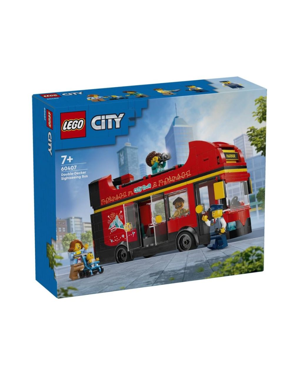 Lego city red double-decker sightseeing bus 60407 - Lego, Lego City