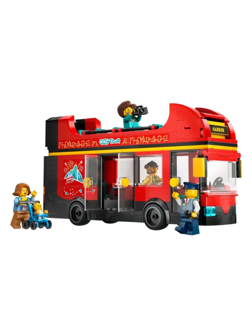 Lego city red double-decker sightseeing bus 60407 - Lego, Lego City