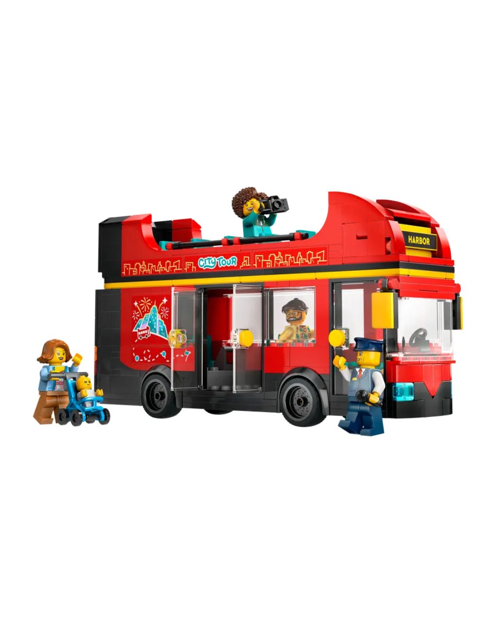 Lego city red double-decker sightseeing bus 60407 - Lego, Lego City