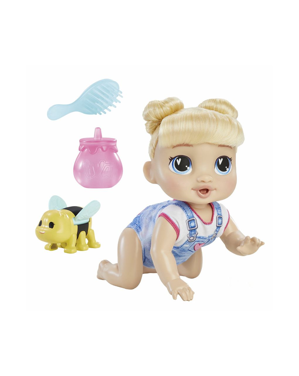 Hasbro baby alive crawl n play harper hugs f9709 - BABY ALIVE