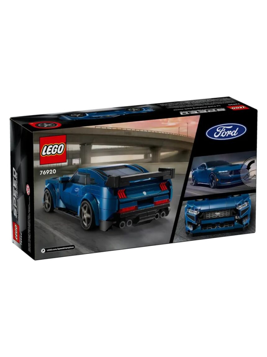 Lego speed champions ford mustang dark horse sports car 76920 - Lego